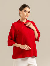 Load image into Gallery viewer, Mey Shanghai Blouse - RED
