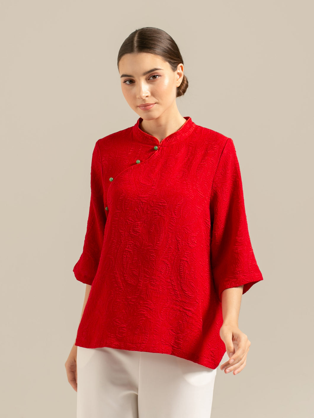 Mey Shanghai Blouse - RED