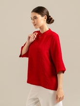 Load image into Gallery viewer, Mey Shanghai Blouse - RED
