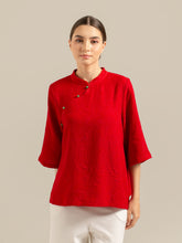 Load image into Gallery viewer, Mey Shanghai Blouse - RED
