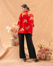 Load image into Gallery viewer, Verra Shanghai Blouse - Red
