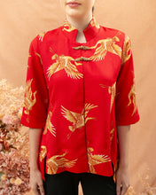 Load image into Gallery viewer, Verra Shanghai Blouse - Red
