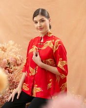 Load image into Gallery viewer, Verra Shanghai Blouse - Red
