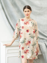 Load image into Gallery viewer, Helena Dress - Silk - Cream
