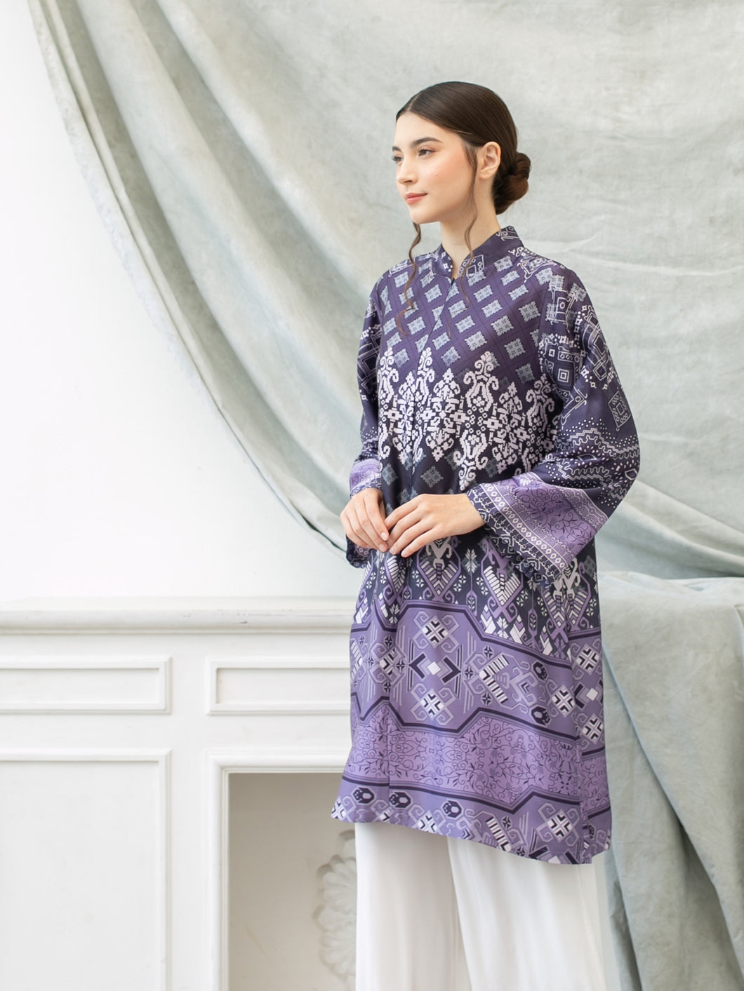 Aziz Tunic - Purple