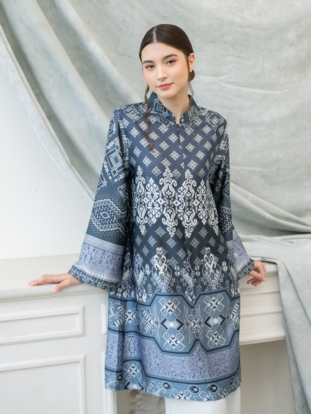 Aziz Tunic - Blue