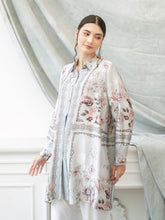 Load image into Gallery viewer, Soera Satin Tunic Shirt - Grey
