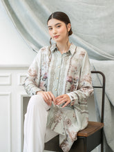 Load image into Gallery viewer, Soera Satin Tunic Shirt - Green
