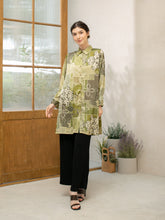 Load image into Gallery viewer, Soera Satin Tunic Kemeja - Green
