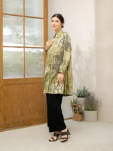 Load image into Gallery viewer, Soera Satin Tunic Kemeja - Green
