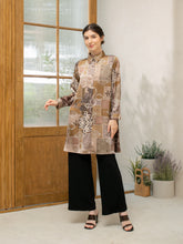 Load image into Gallery viewer, Soera Satin Tunic Kemeja - Brown
