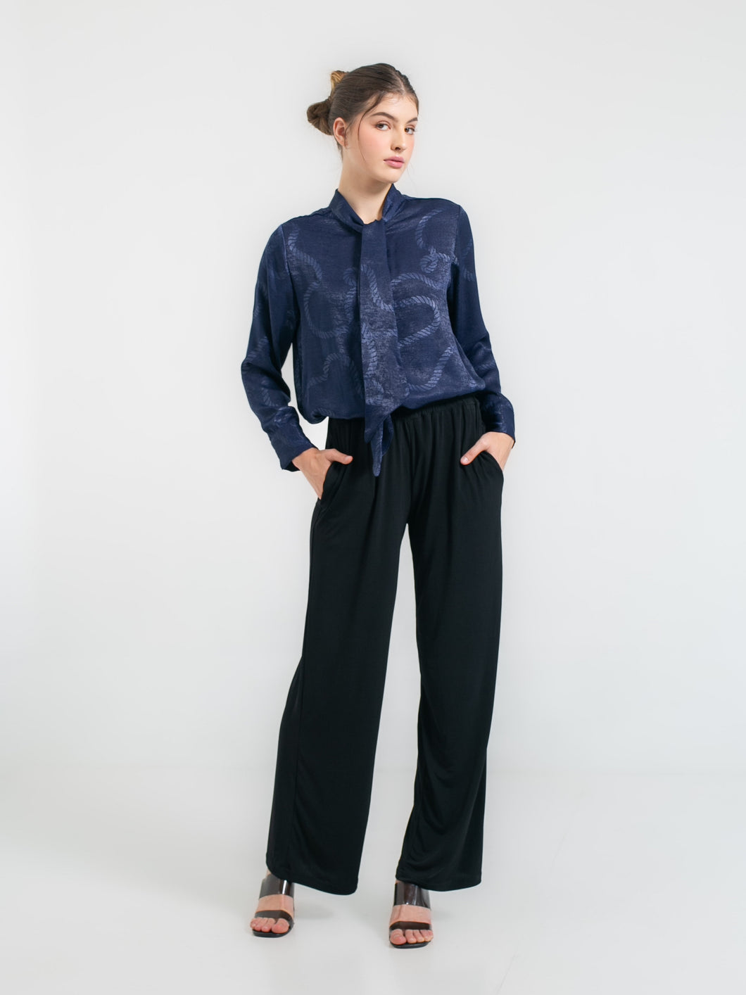 Mezi Blouse - Navy