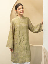 Load image into Gallery viewer, Aziz Tunic Ethnic Dress - Stone Grey
