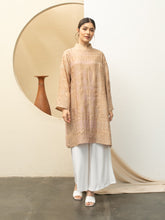 Load image into Gallery viewer, Aziz Tunic Ethnic Dress - Beige
