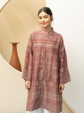 Load image into Gallery viewer, Aziz Tunic Ethnic Dress - Rusty Red
