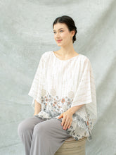 Load image into Gallery viewer, Diva Blouse - Batik White
