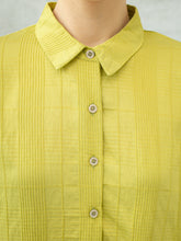 Load image into Gallery viewer, Remi Checkered Shirt - Lime
