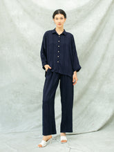 Load image into Gallery viewer, Remi Checkered Shirt - Navy
