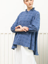 Load image into Gallery viewer, Filna Blouse - Plumeti Blue
