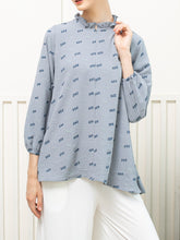 Load image into Gallery viewer, Filna Blouse - Plumeti Blue
