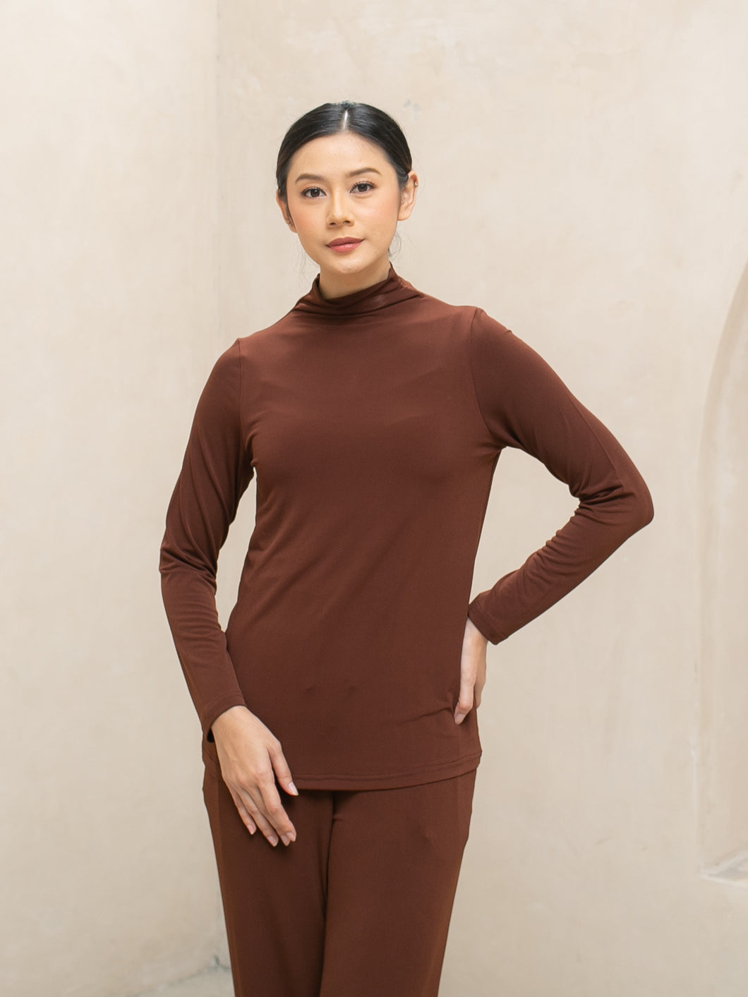 Callie Top - Dark Brown