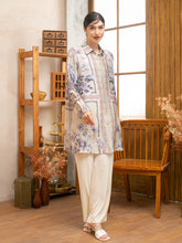 Load image into Gallery viewer, Soera Satin Tunic Shirt - Purple
