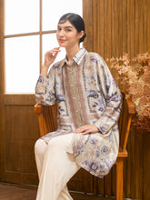 Load image into Gallery viewer, Soera Satin Tunic Shirt - Purple
