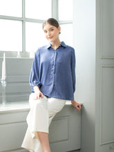 Load image into Gallery viewer, Liana Shirt Satin Crinkle
