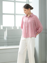 Load image into Gallery viewer, Liana Shirt Satin Crinkle
