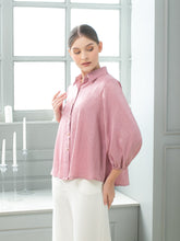 Load image into Gallery viewer, Liana Shirt Satin Crinkle
