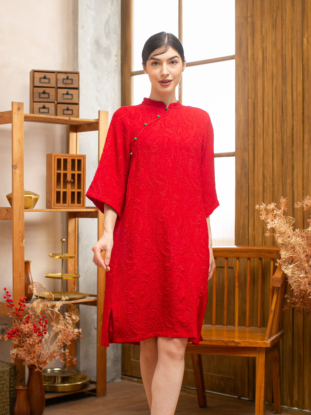 Meyli Dress - Red