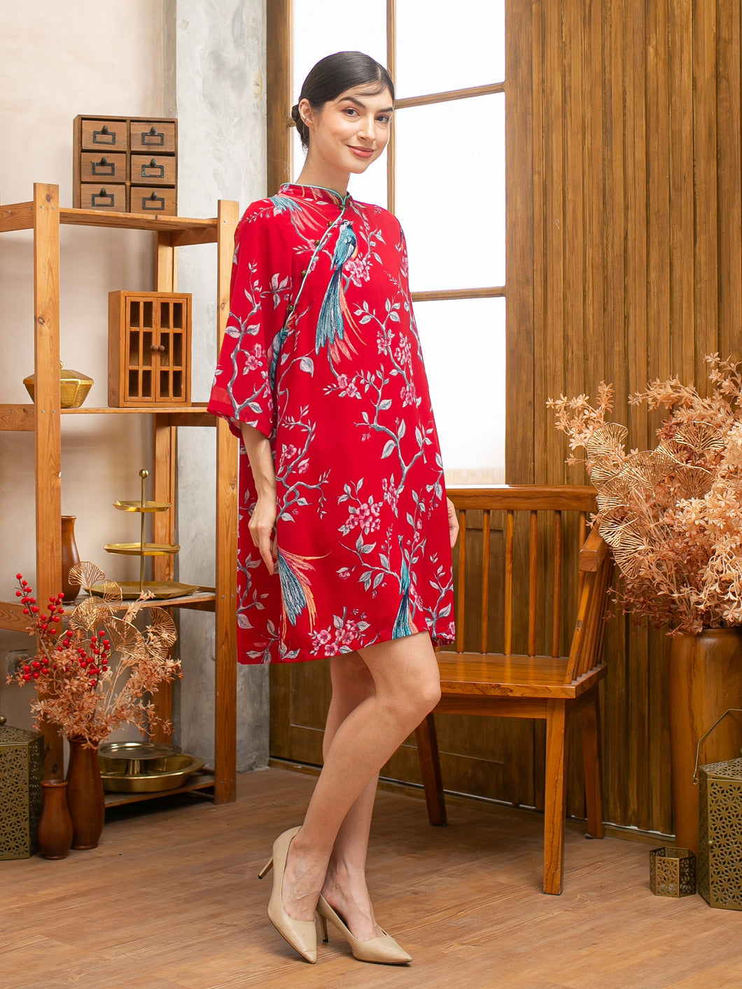 Meydi Dress - Red