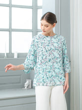 Load image into Gallery viewer, Helen Blouse Baby Blue
