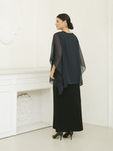 Load image into Gallery viewer, Diva Blouse - Navy Dots
