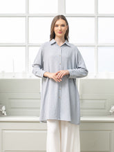 Load image into Gallery viewer, Sara Crinkle Tunic Shirt
