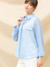 Load image into Gallery viewer, Lisa Shirt - Sky Blue
