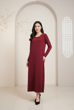 Load image into Gallery viewer, Bonita Dress Maroon
