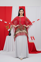 Load image into Gallery viewer, Diva Blouse - Batik Flower
