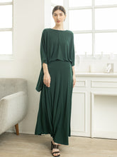 Load image into Gallery viewer, Anza A-Line Skirt - Dark Green
