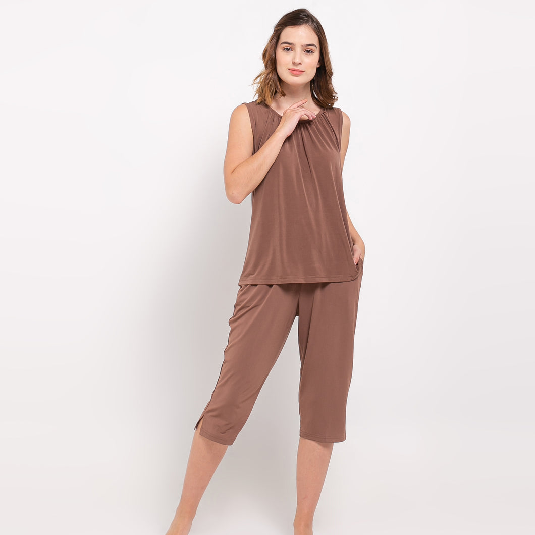 Perry 3/4 Pants - Latte