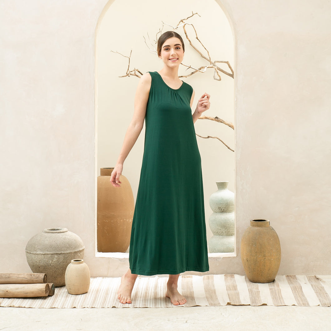 Macy Maxi Dress - Dark Green