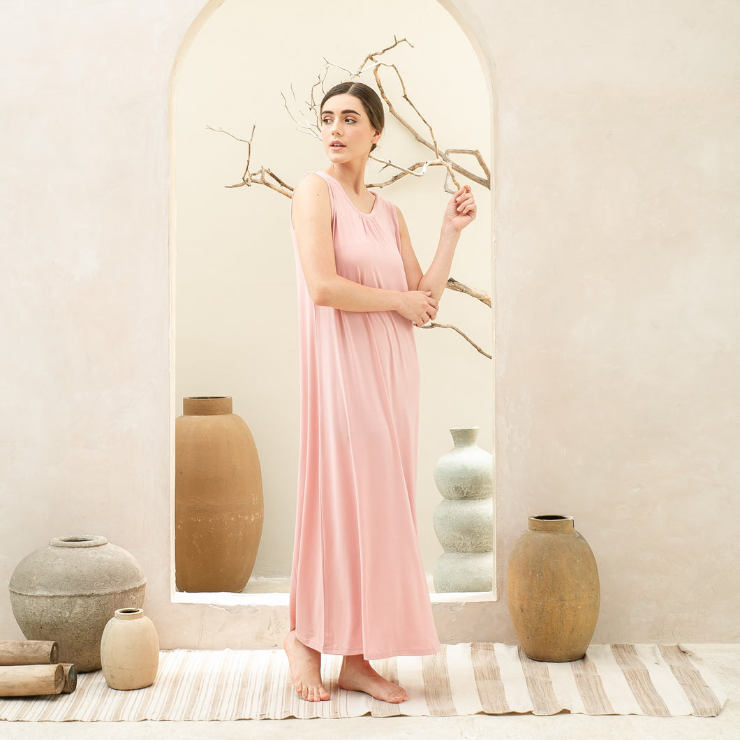 Macy Maxi Dress - Baby Pink