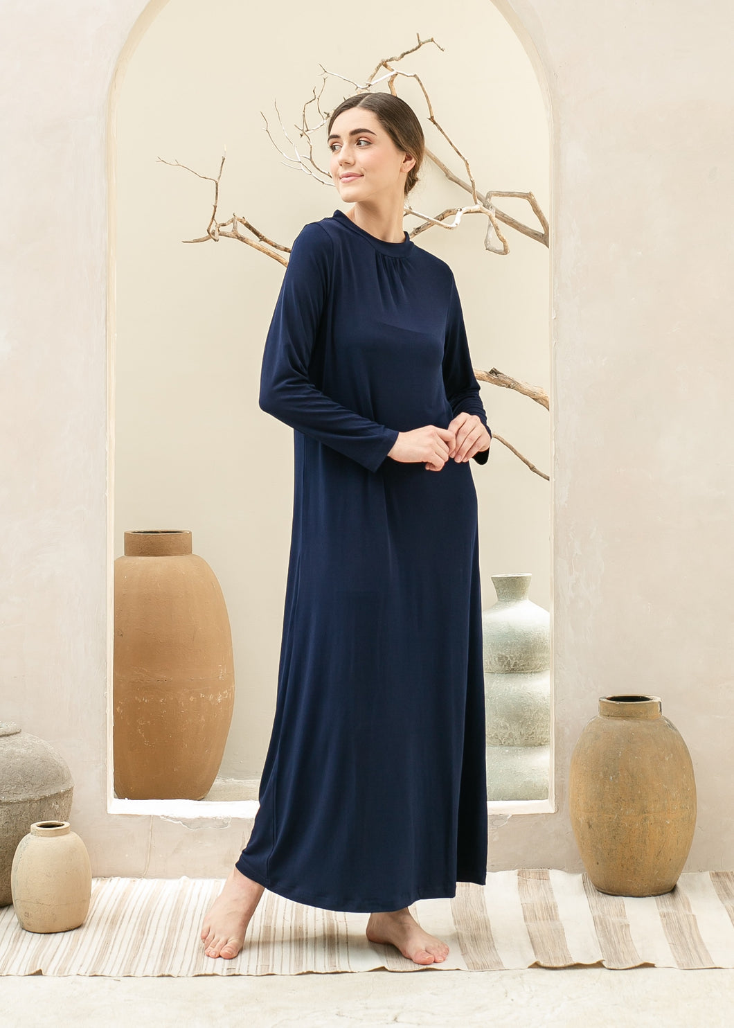 Kelly Maxi Inner Dress - Navy