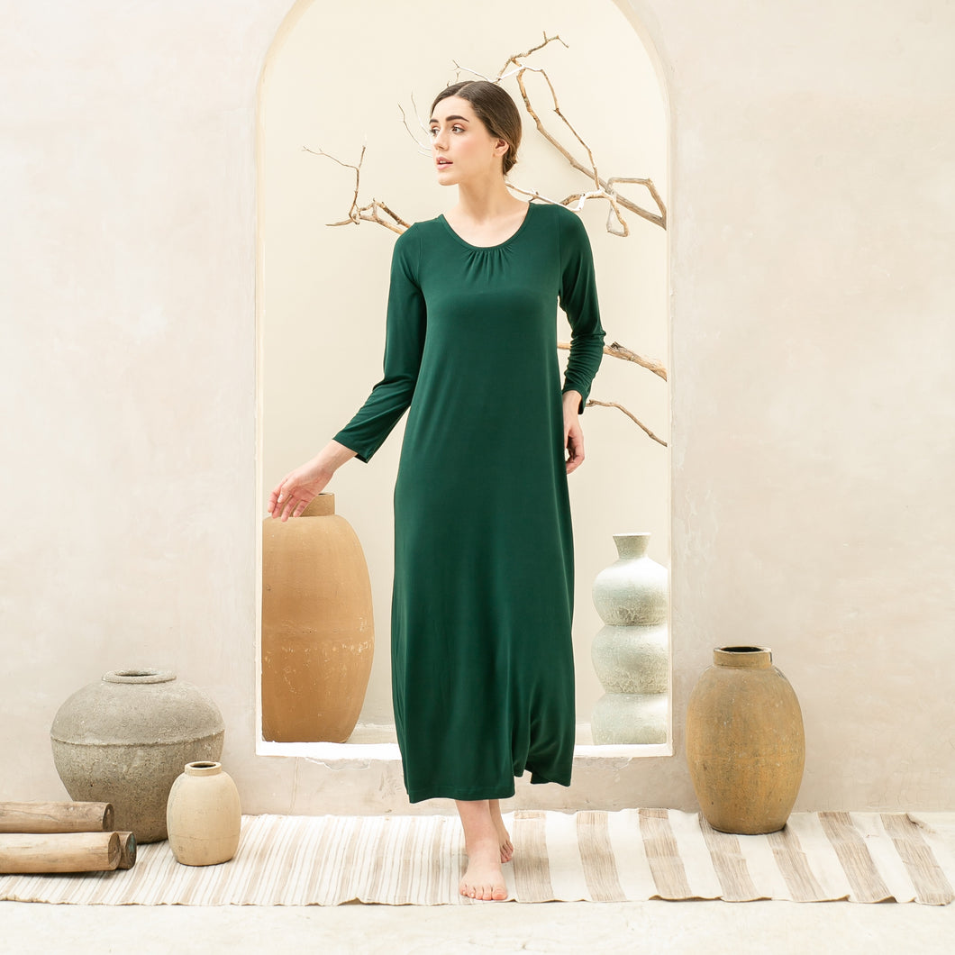 Bonita Dress Dark Green