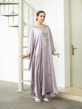 Load image into Gallery viewer, Kimi Kaftan Lebaran - Lilac
