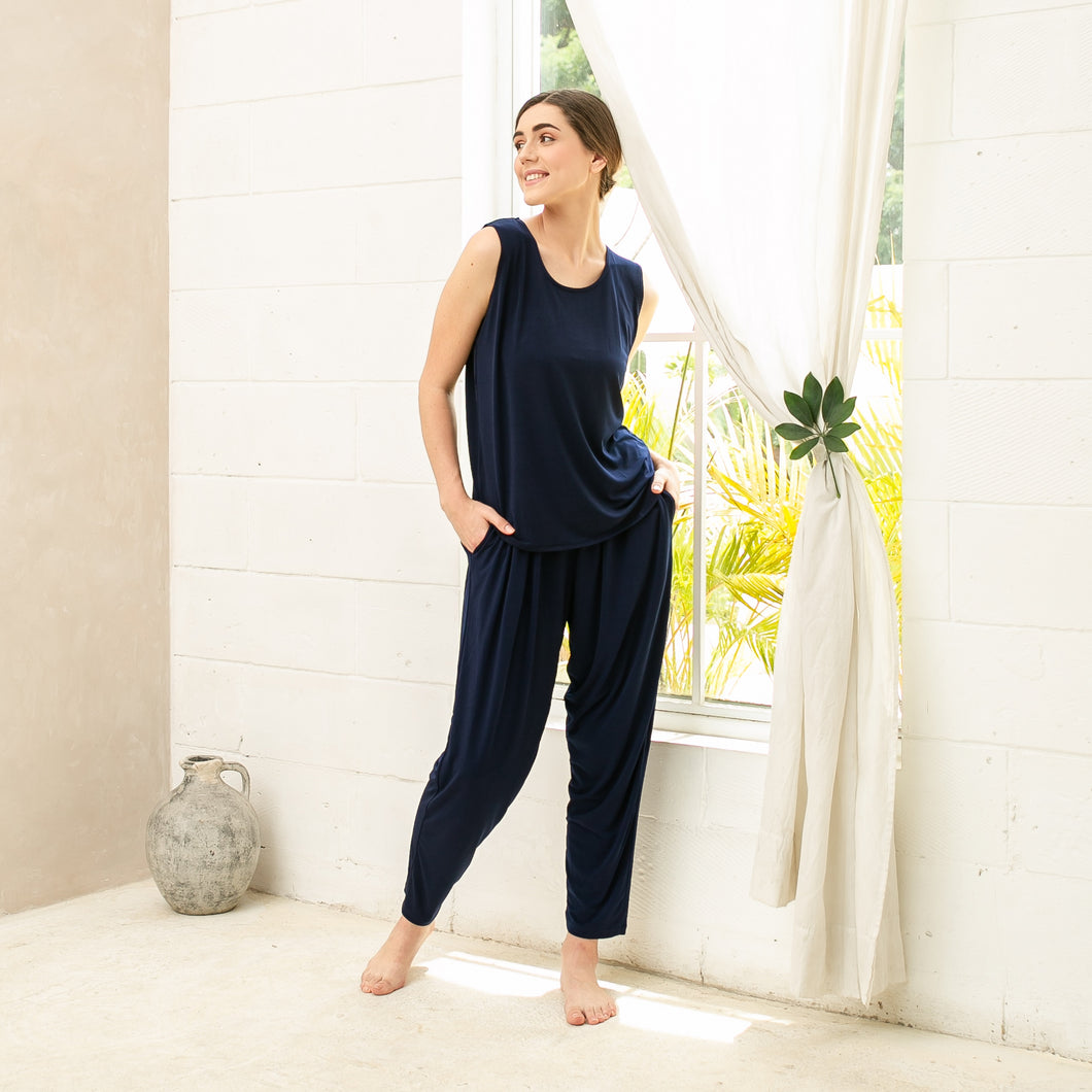 Mesa Baggy Pants Navy