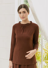 Load image into Gallery viewer, Clara Top - Dark Brown
