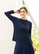 Load image into Gallery viewer, Clara Top - Navy
