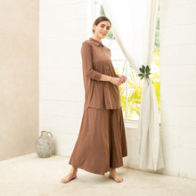 Load image into Gallery viewer, Anza A-Line Skirt - Latte
