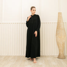 Load image into Gallery viewer, Anya Dress - Gamis Kaos - Black
